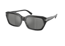 MICHAEL KORS SUNGLASSES 0MK2265U LAKE TAHOE BLACK HORN BLACK MIRROR NIB