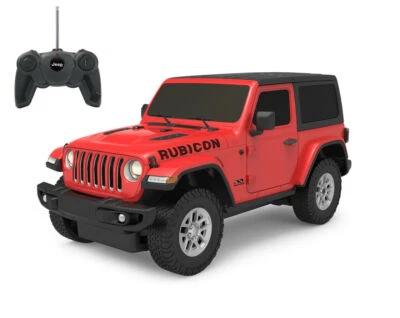Jamara RC Jeep Wrangler JL 1:24 Rot | 2,4GHz | Detailgetreu & Fahrspaß pur