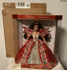 MINT Happy Holiday Barbie 10th 1997 Special Edition w/shipper &Happy Holiday