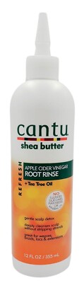 Cantu Shea Butter REFRESH Apple Cider Vinegar Root Rinse + Tea Tree Oil 355ml 
