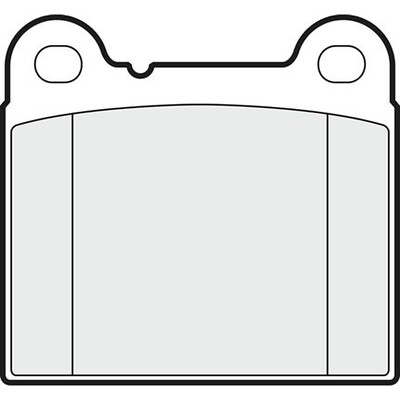 Apec Blue Brake Pads - Rear PD3414 - For Volvo - OE Quality Specifications