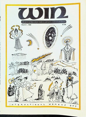 Win Magazine March 1 1980 Anne McVey Upshure Mobe WD Ehrhart 