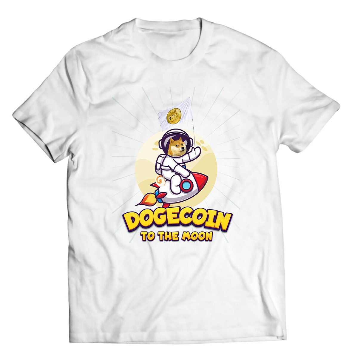 Dogecoin Shirt - Doge To The Moon, HODL crypto cryptocurrency Shirts -  Token Art