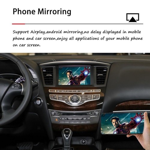 Wireless CarPlay Kit Fit For Nissan Pathfinder GT-R Patrol Y62 Armada 2015-2019 - Bild 3 von 7