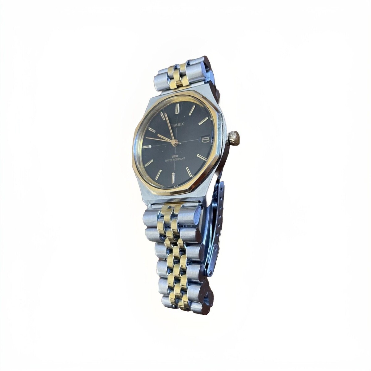 RARE Vintage 1987 TIMEX Marlin Royal Oak Two-Tone Crosshair RARE Vintage 1987 TIMEX Marlin Royal Oak Two-Tone Crosshair
