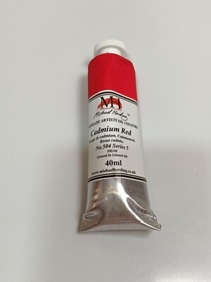 Michael Harding Oil Colour Cadmium Red S5 40ml