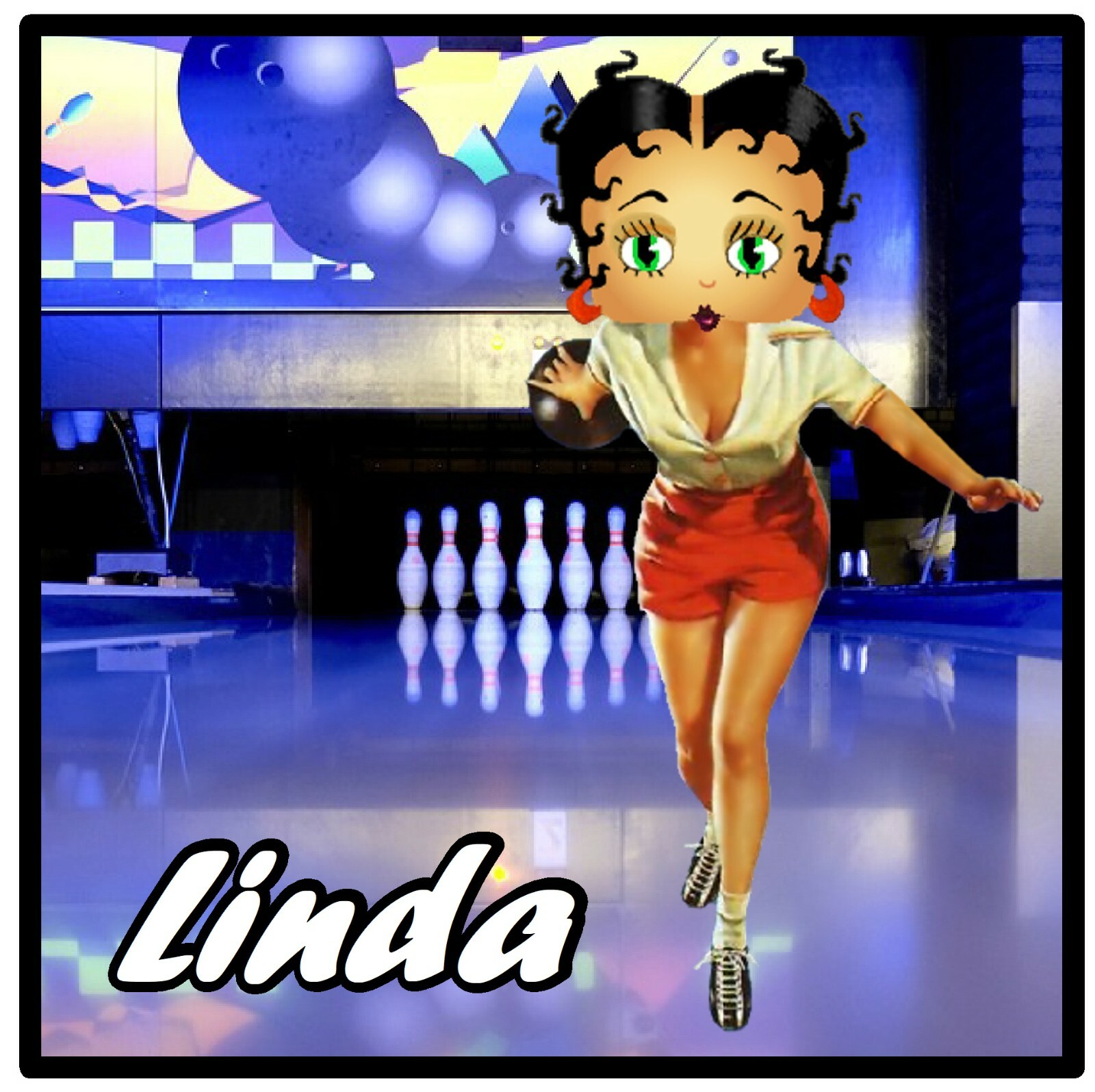 Personalizzato Betty Boop Divertente Souvenir Nome Nuova