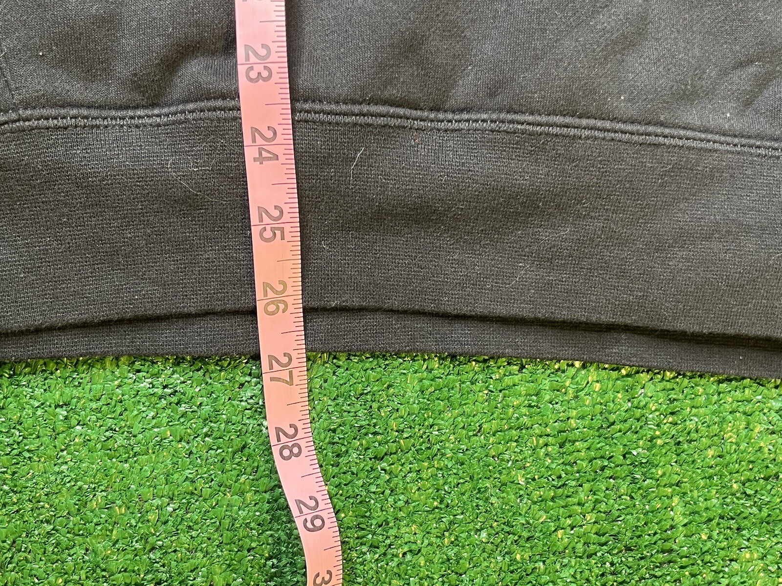 nike medium basic black hoodie pouch - image 6