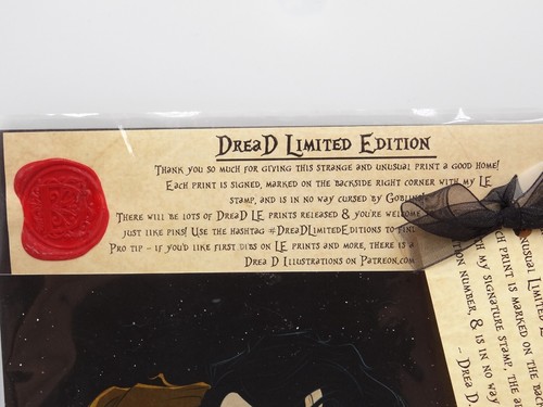 Drea D Illustrations Limited Edition Reylo "I Feel It Too" Star Wars Art Print - Picture 3 of 7