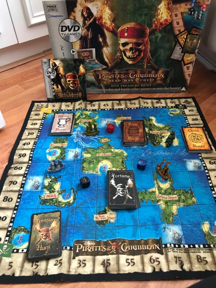 Pirates of the Caribbean Scene It? DVD Game Mattel Games Complete used - Image 4 of 4