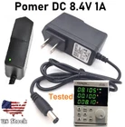 Tested  DC 8.4V 1A Power Supply Adapter Replacement Charger For Lithium-ion (US)
