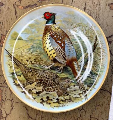 Franklin Mint GAMEBIRDS OF THE WORLD Chinese Ring-Necked Pheasant Plate A+ COND