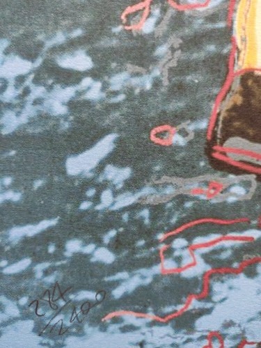 Lithographie édition limitée signée Andy Warhol années 80 - Moonwalk - Photo 3/5