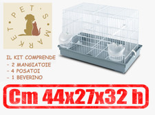 Gabbia Uccelli Pappagalli per Periodo di COVA 1 e Accoppiamento con Separatore