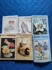 Bastel Set-3D Bilder-Grußkarten