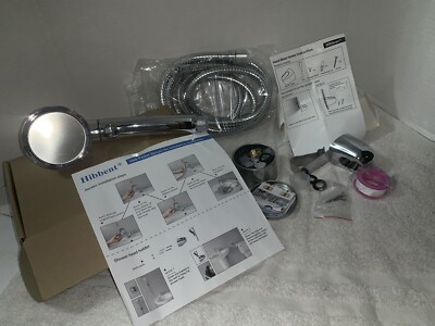 Hibbent Sink Faucet Sprayer Set, chrome color Openbox