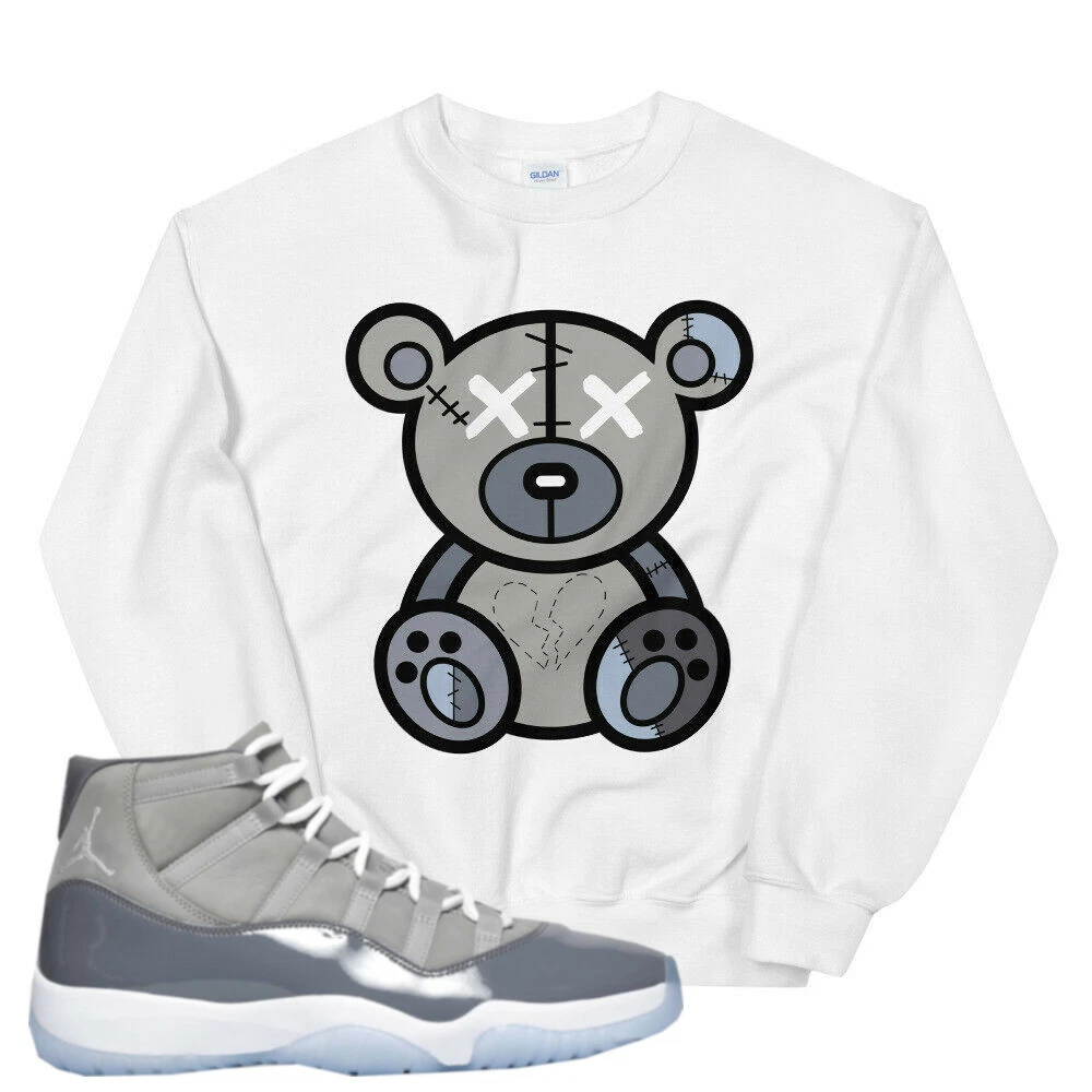 jordan 11 cool grey sweater