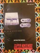 1991 Super Nintendo SNES Console System Instruction Manual booklet only