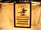 New ListingVintage c1970's Winchester-Western Bullet Display Board-Framed Metal-Excellent