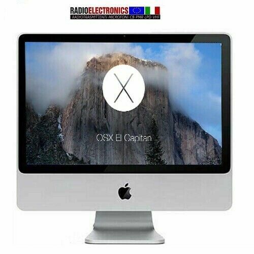 Apple iMac 9.1 20" Core 2 duo 2.0GHz 4GB RAM 160 GB HD Mac Os EL CAP GRADO A