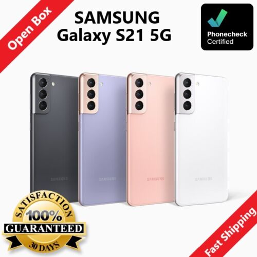 The Price of Samsung Galaxy S21 5G SM-G991U 128GB 256GB Factory Unlocked Smartphone Open Box | Samsung Phone