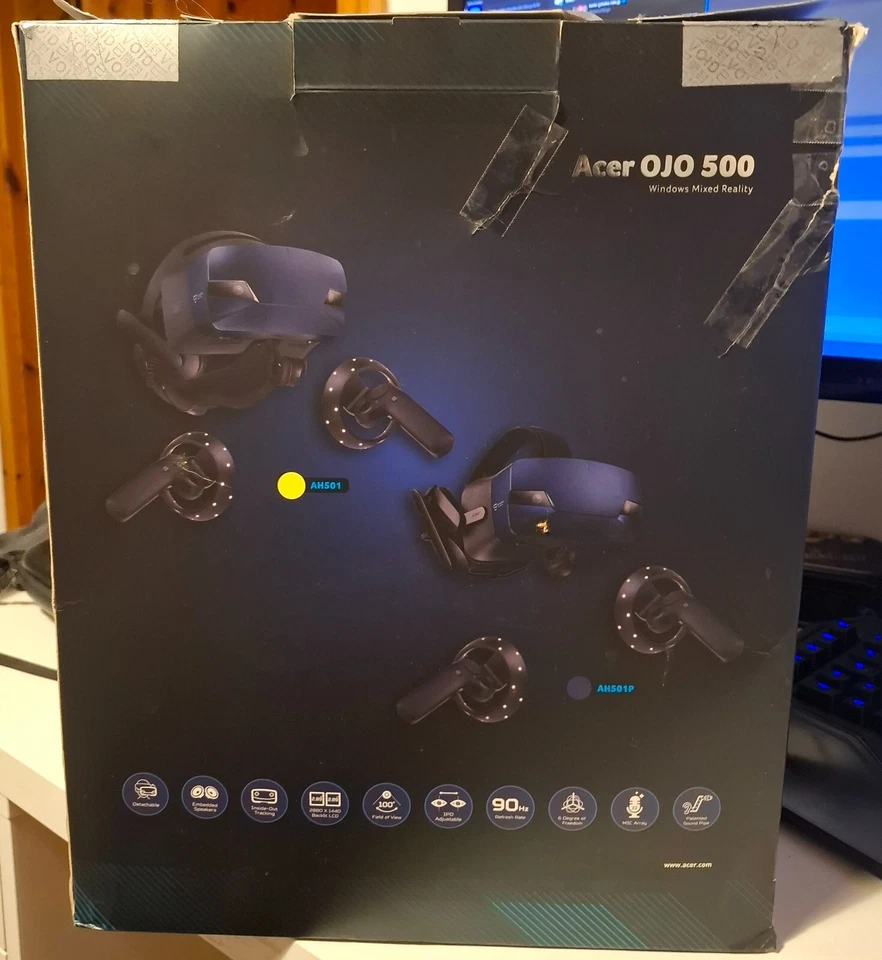 Acer OJO 500 Mixed Reality Headset Windows - Gebraucht (Sehr guter Zustand) - Bild 3 von 4