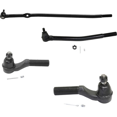 Tie Rod End For 2008-2014 Ford E-150 Front LH and RH Inner and Outer Drag Link