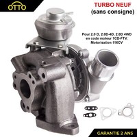 Partsline Turbolader FüR Toyota RAV 4 II 2.0 D 4WD 1CD-FTV Vorne