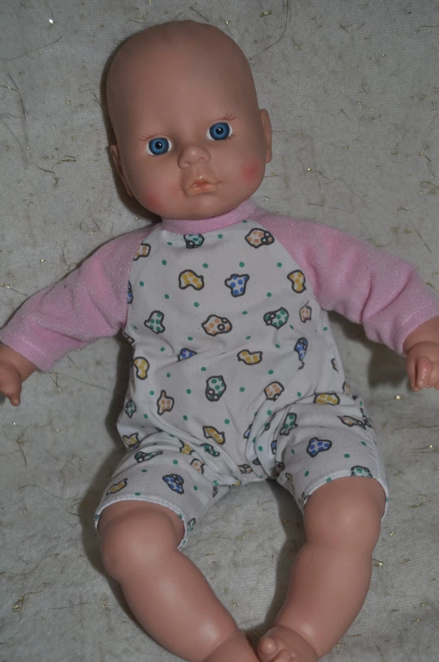 Muñeca bebé Cititoy 1997 vintage 15" ojos azules trajes adicionales accesorios Foto 4 de 4