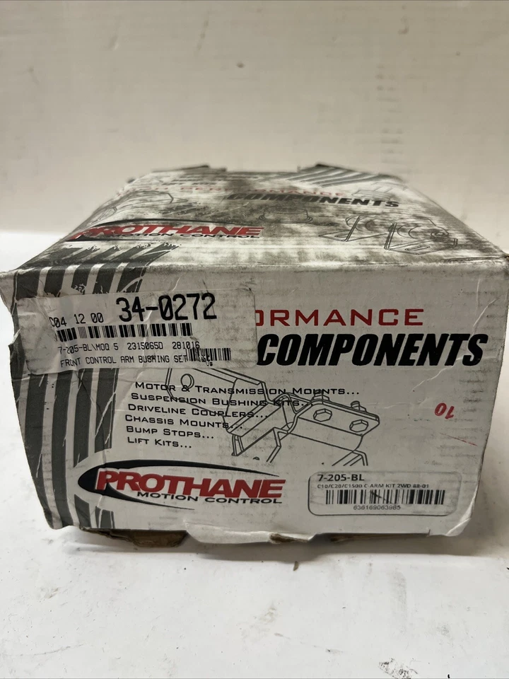 Juego de bujes de brazo de control de movimiento de protano C10/C20/C1500 brazo en C 2x2 88-01 Foto 2 de 3