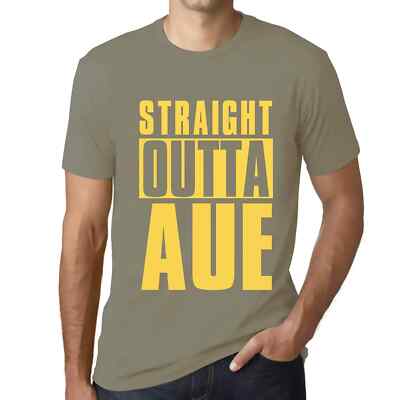 ULTRABASIC Herren T-Shirt direkt aus dem Hostel Straight Outta Aue