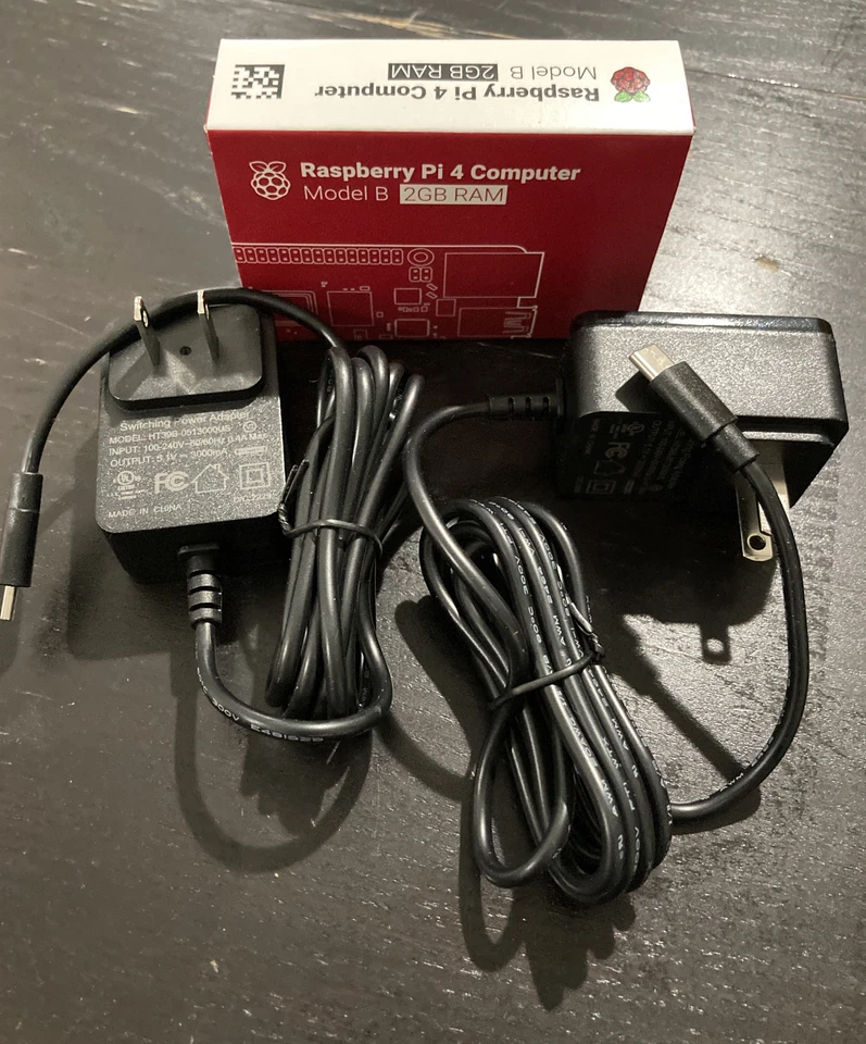 Raspberry Pi 4 Computer Model B - 2 GB RAM - Brand NIB - w/2 Power Adapters - Image 2 of 4