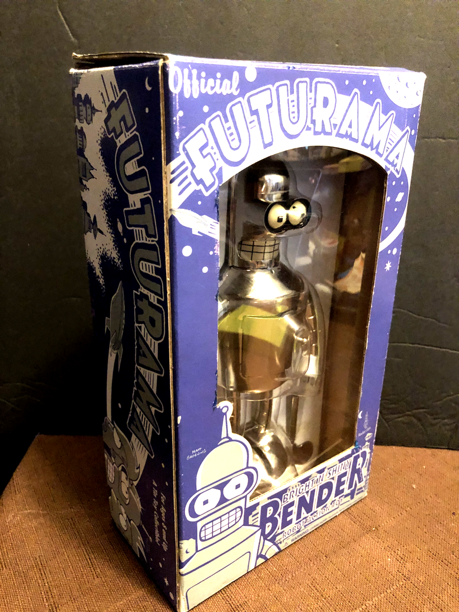 Futurama Bright N Shiny Bender Robot 8