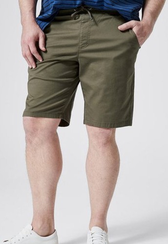 Mens plus size 3XL Mr Big KHAKI BYRON 