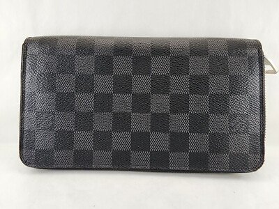 Louis Vuitton Damier Graphite Zippy Organizer Wallet | eBay