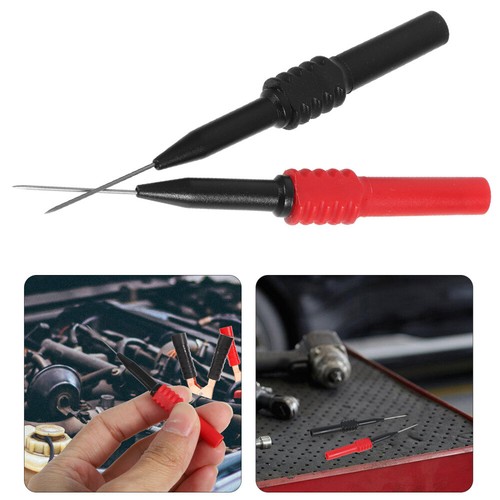 2 Pcs Circuit Detection Probe Insulation Tester Back Kit Automotive - Picture 3 of 12