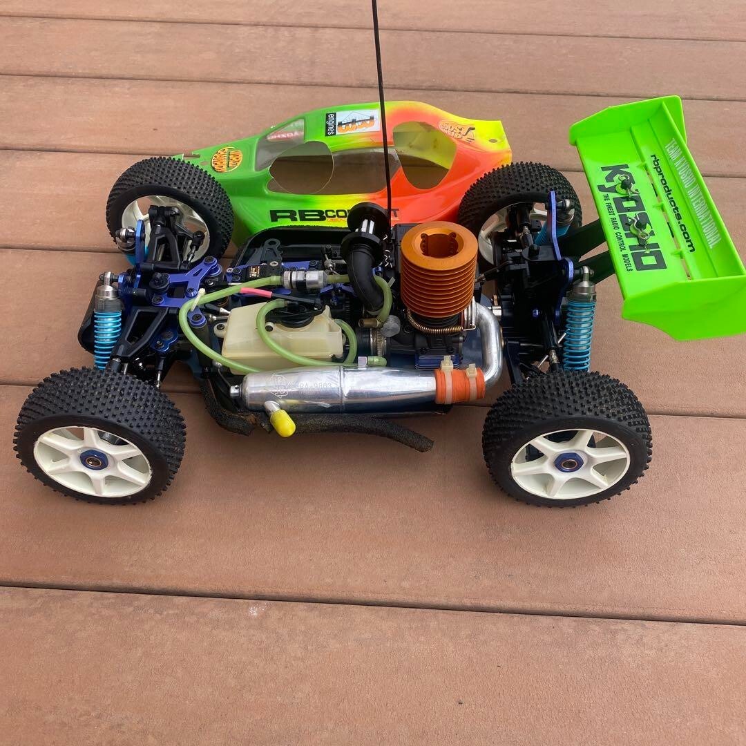 Vintage Kyosho Inferno MP-7.5 4WD YUICHI KANAI R&B engine