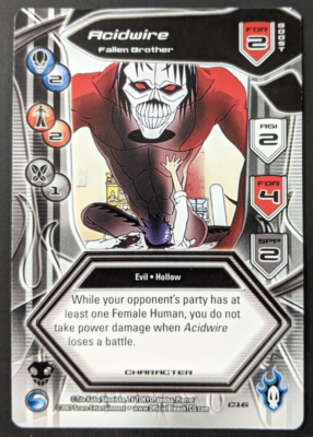 Acidwire Fallen Brother Bleach TCG C16 Premiere Trading Card CCG