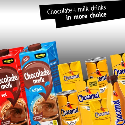 4 till 20x pack Chocomel drink, original Milk + Chocolate, Dutch brand  Jumbo, AH | eBay