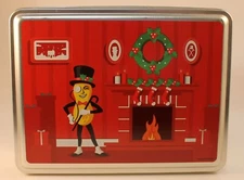 Planters Peanut Mr. Peanut Christmas Collector's Tin