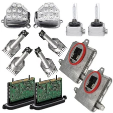 Xenon Ballast Bulb LED Diode Module Kit LH/RH For BMW 5 Series 528i 535i 2011-13