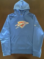 Majestic OKC Thunder Hoodie Mens Medium