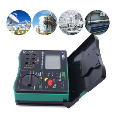 #ad Digital Resistance Meter Ground Earth Insulation Tester 0.01 to 2000 ohm DY5500 $137.89