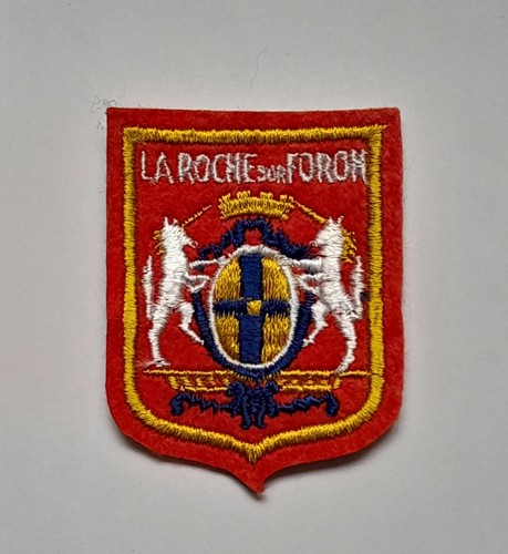 Gesticktes Wappen von La Roche-sur-Foron (74)
