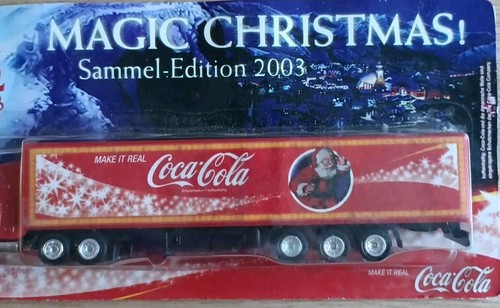 Coca Cola Werbetruck, Peterbilt 378 SZ, Magic Christmas 2003 Nr. 3 , OVP - Picture 3 of 3