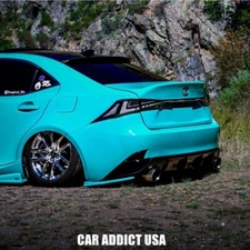 RGB Tail Lights For Lexus IS250 IS300 IS350 ISF 2014-2020 w/ Middle Light Clear