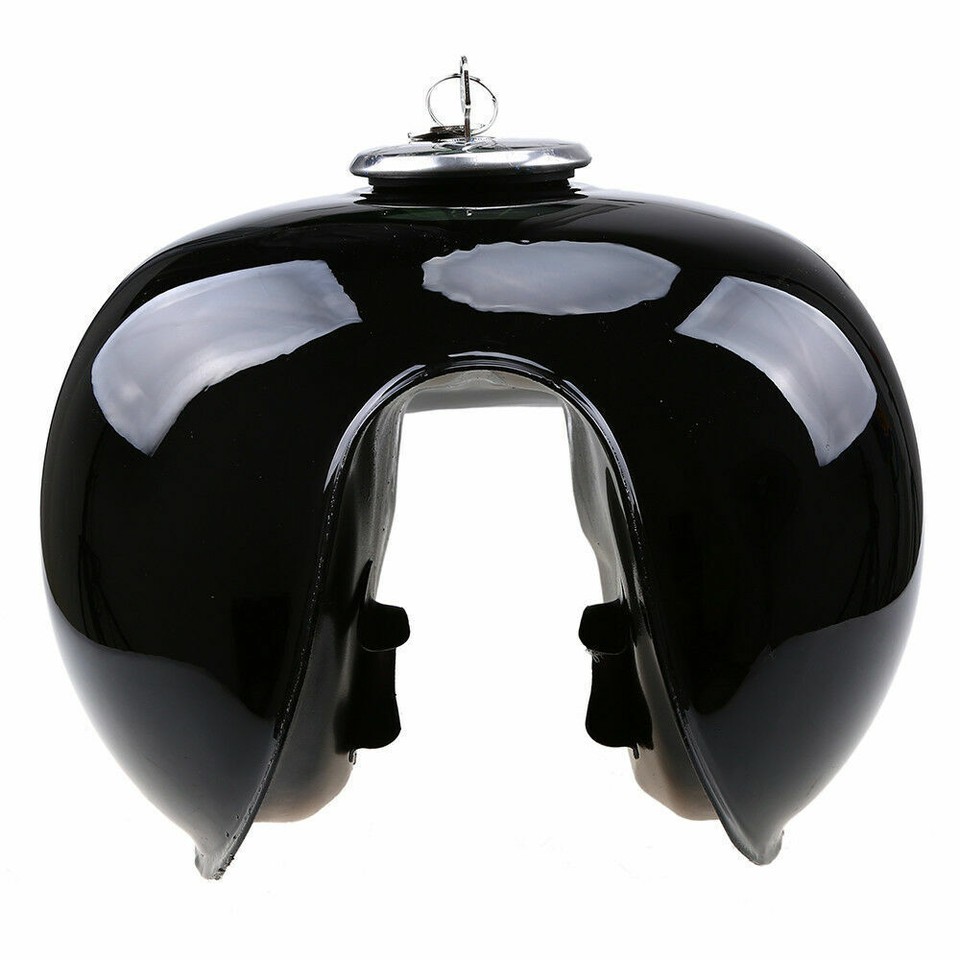 CAFE RACER FUEL STYLE GAS TANK 9L 2.4GAL BLACK FINISH FOR Suzuki GN125 ...