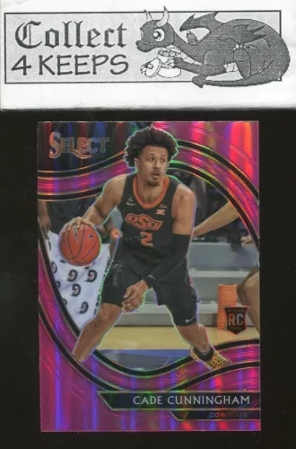 2021 Chronicles Select Draft Picks Pink Prizm #276 Cade Cunningham  RC Near Mint