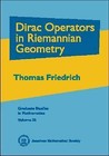 Dirac Operators in Riemannian Geometry by Thomas Friedrich (Hardback, 2000)
