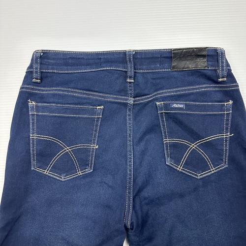 Riders By Lee Mid Rise Super Skinny Denim Jeans Size 9 W29" Stretch Dark Blue - Picture 6 of 14